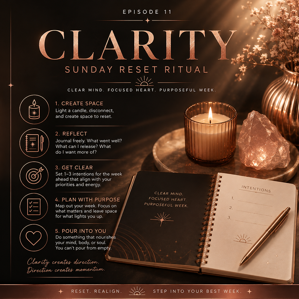Week 2 Sunday Reset Ritual 