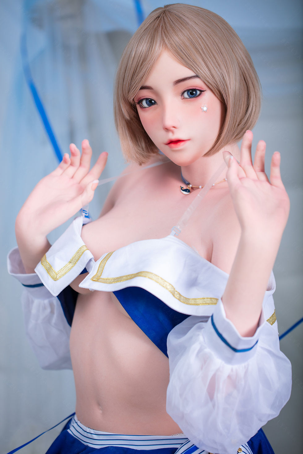縮圖：BEZLYA彼之良娃娃-(#0206)珊瑚-160cm 2.1-(全矽膠)