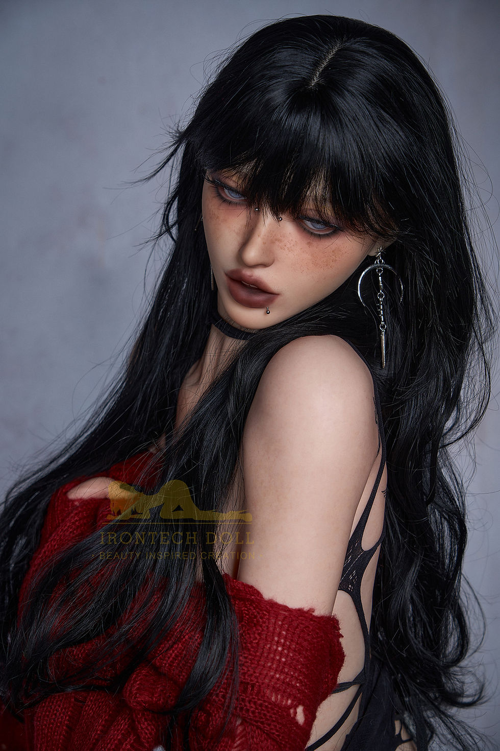 Thumbnail: IRONTECH DOLL-B2-161cm E-cup - (All Silicone)