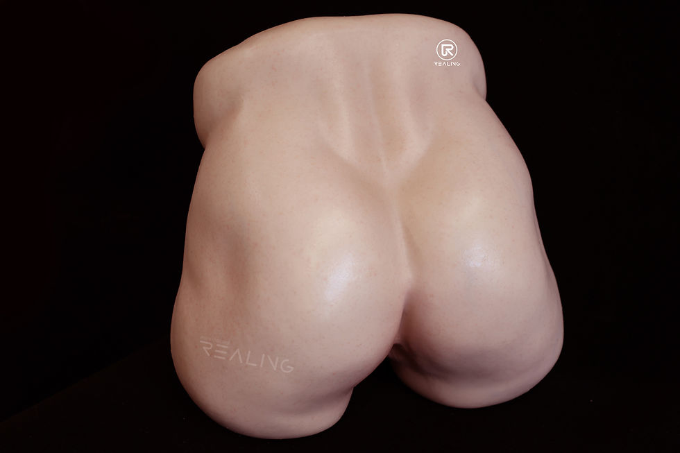 縮圖：睿靈REALING男矽膠娃娃 - 臀膜 - (全矽膠)