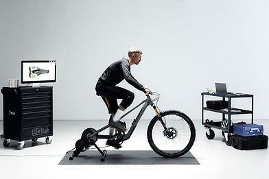 Körpervermessung mit SQLab beim Harzer E-Bike