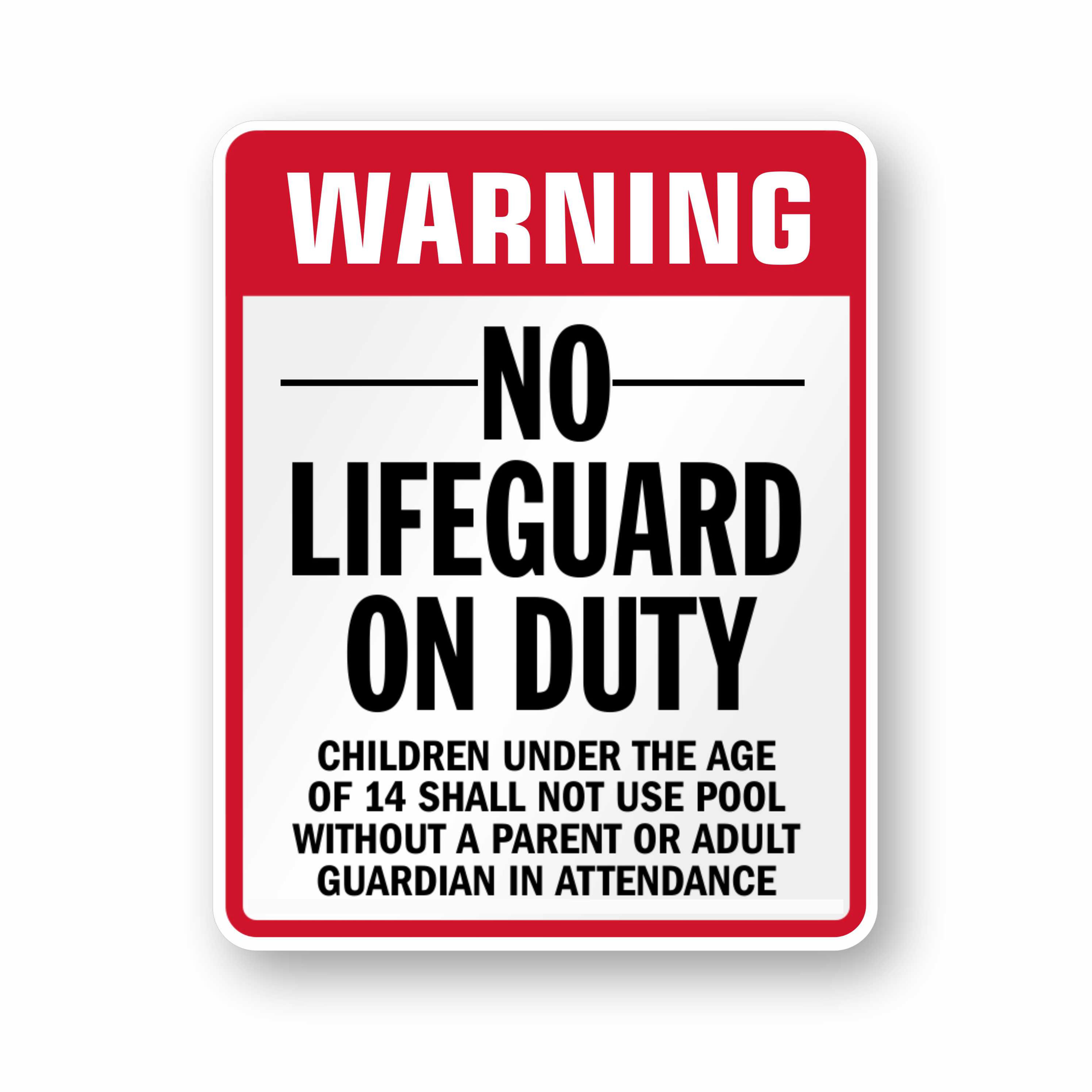 Pool Safety Sign 2