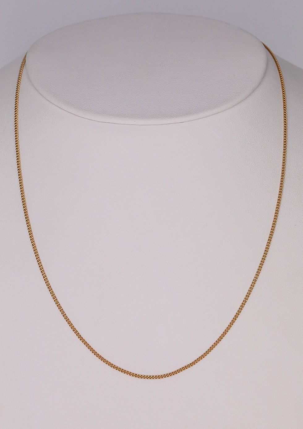 Fio em ouro amarelo de malha barbela