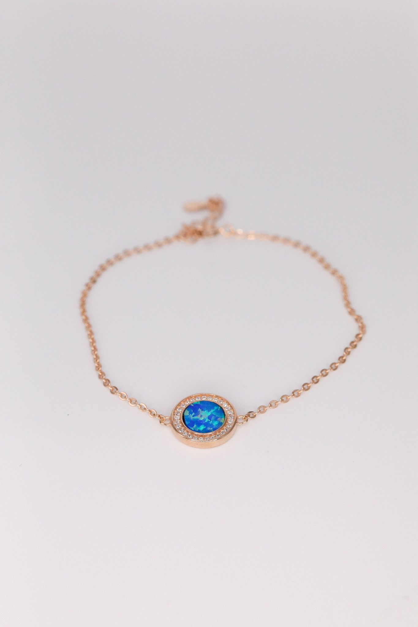 Pulseira em prata rose gold