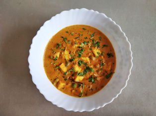Restaurant Style Matar Paneer Recipe 