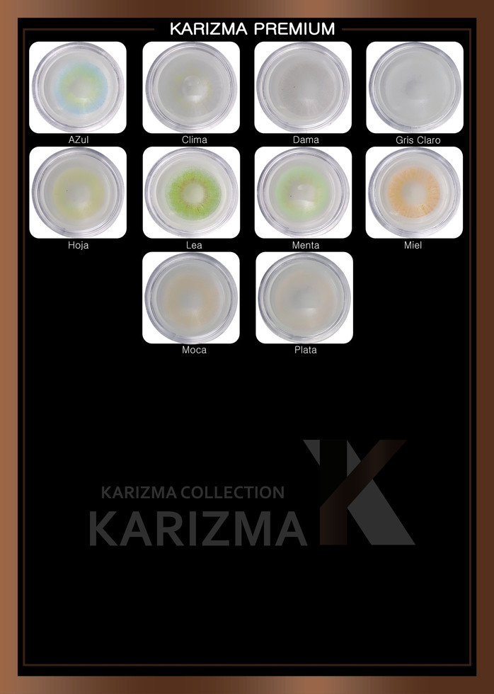 Color chart Eye Love Korea