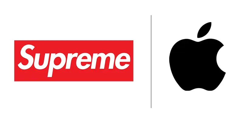 The Supreme or Apple logo don't tell you what they do, they help you identify the brand easily.
