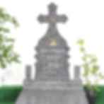 Monument funerar din granit masiv
