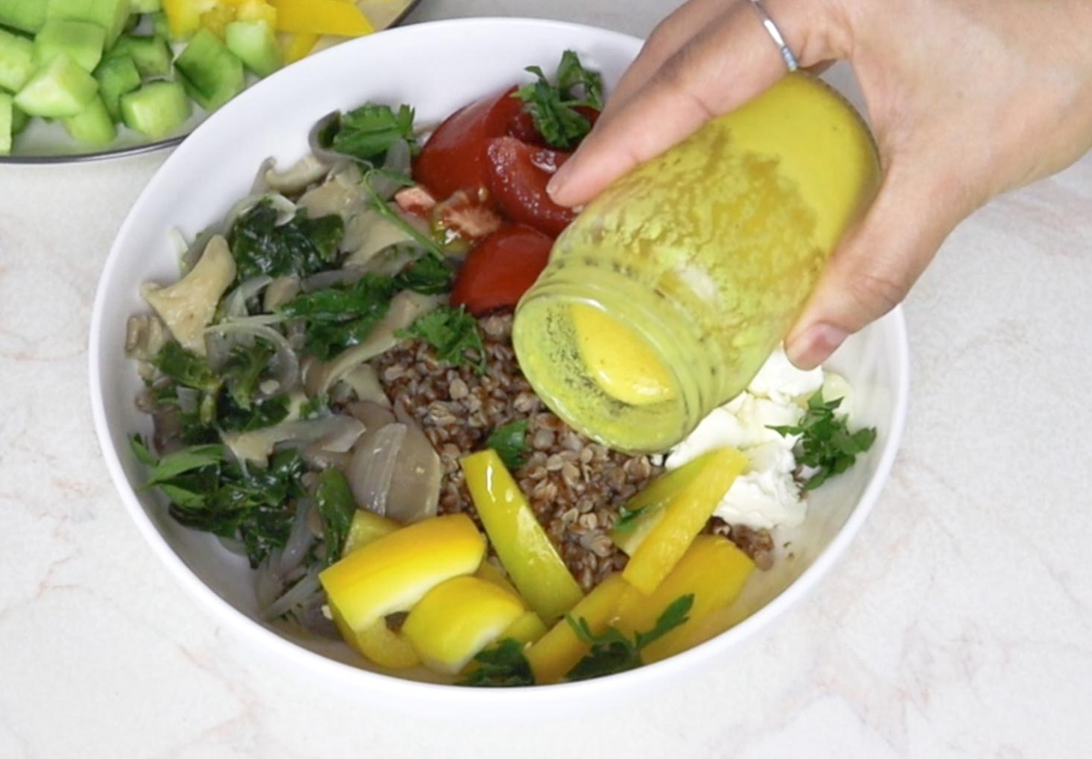 Mustard & Extra Virgin Olive Oil Salad Dressing