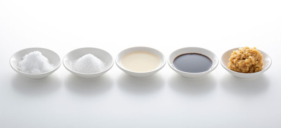 日本の調味料さしすせそ