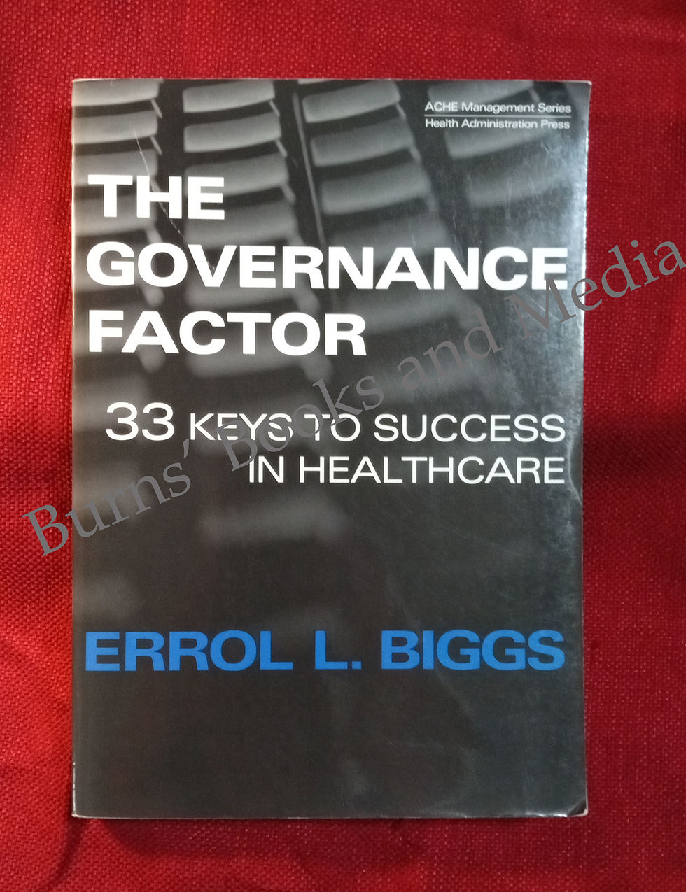 #22231 The Governance Factor by Errol L. Biggs
