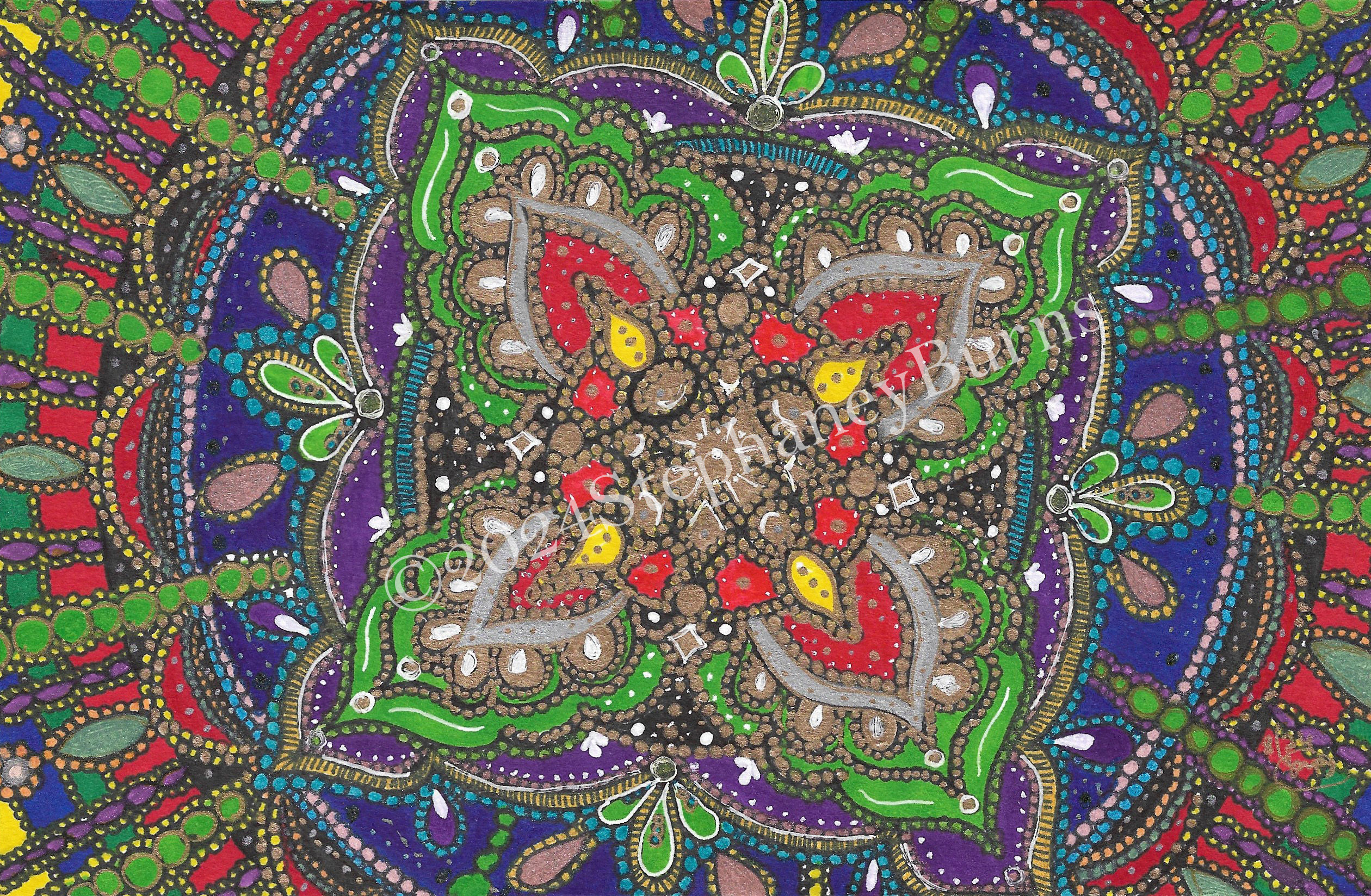 Original Artwork 5.5" x 8.5" #ASAR338