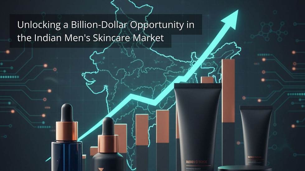 Indian Men's Skincare Market Report-$4.3 Billion Opportunity