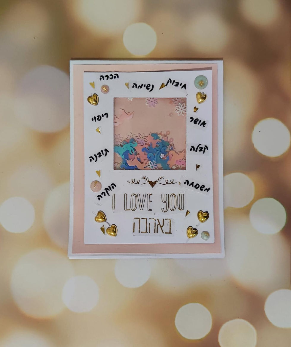 כרטיס השייקר של תמר