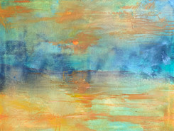 Harvest Moon - original 18x24 or Giclee up to 40"