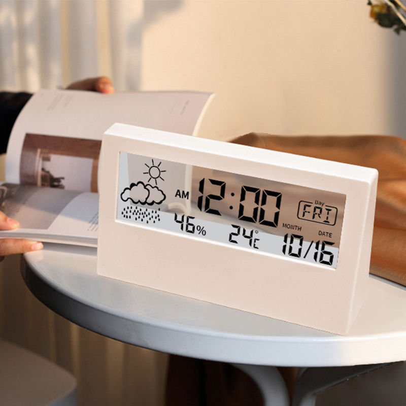LED Thermometer, Hygrometer & Digital Clock