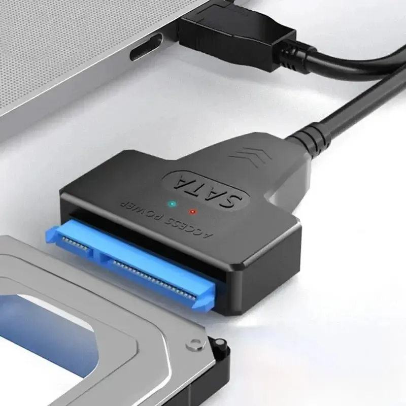 Thumbnail: SATA to USB 3.0 Adapter Cable for 2.5-Inch HDD & SSD