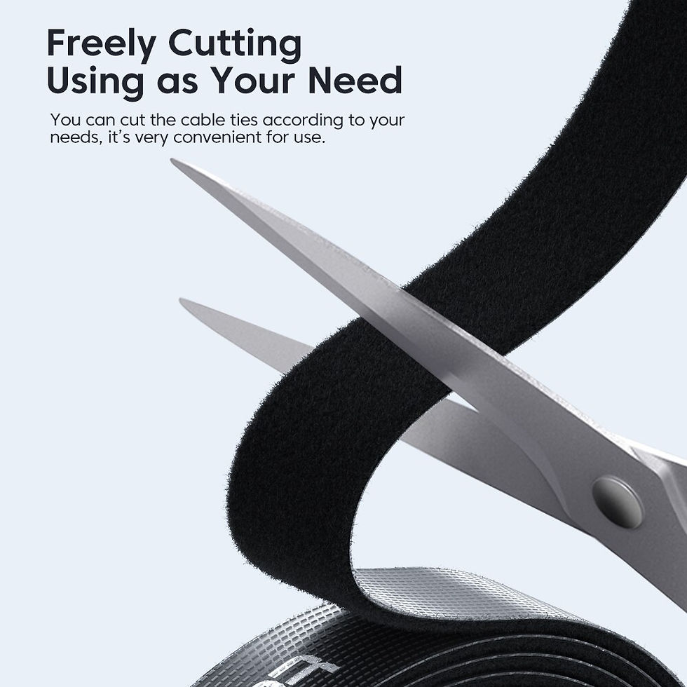 Thumbnail: Toocki Reusable Cable Organiser Ties