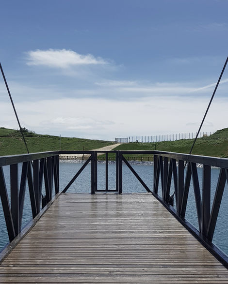 mol sa ogradom za pristup jezera na Jahorini