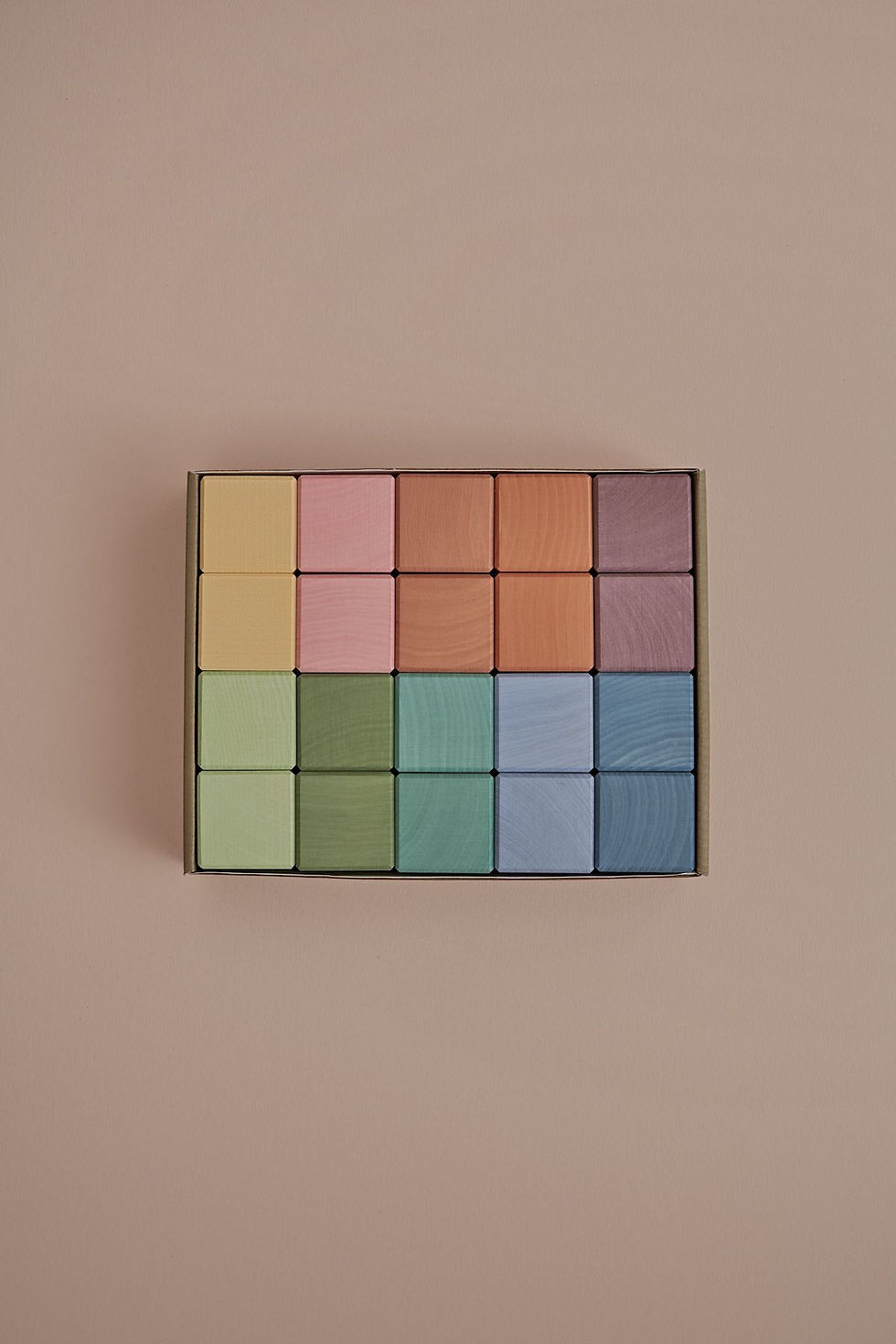 Raduga Grez Earth Pastel Cubes Set