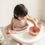 Thumbnail: Mellow Kiku Silicone Dinnerware Set - Petal Pink