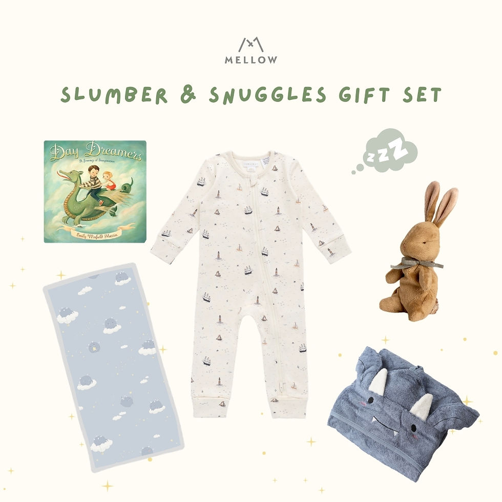 Mellow Slumber & Snuggles Baby Gift Set – Moonlit Dreams