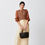 Thumbnail: Dragon Diffusion Mini Flat Gora Bag, Dark Brown Mellow singapore