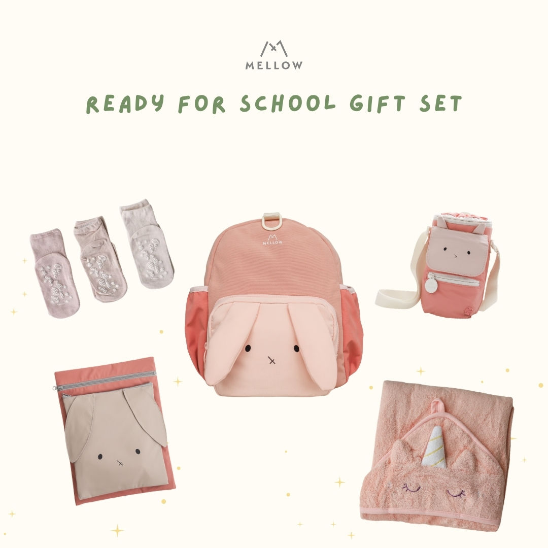 Mellow Ready for School Gift Set - Bunny