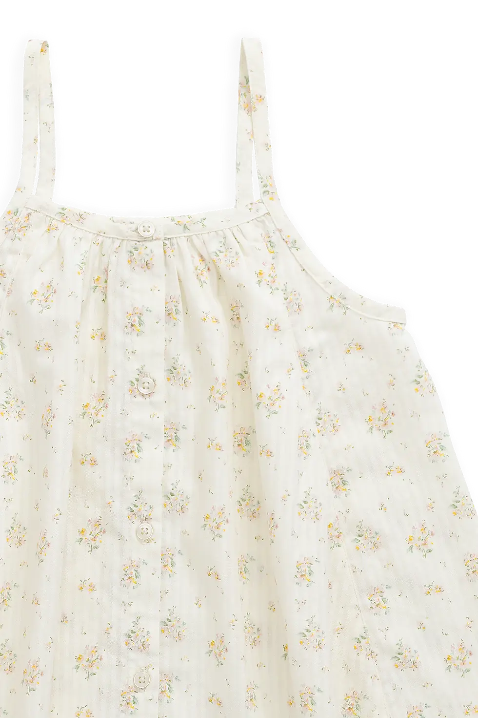 Thumbnail: Jamie Kay Cosette Dress - Justine Parchment Mellow Baby Clothes Shop