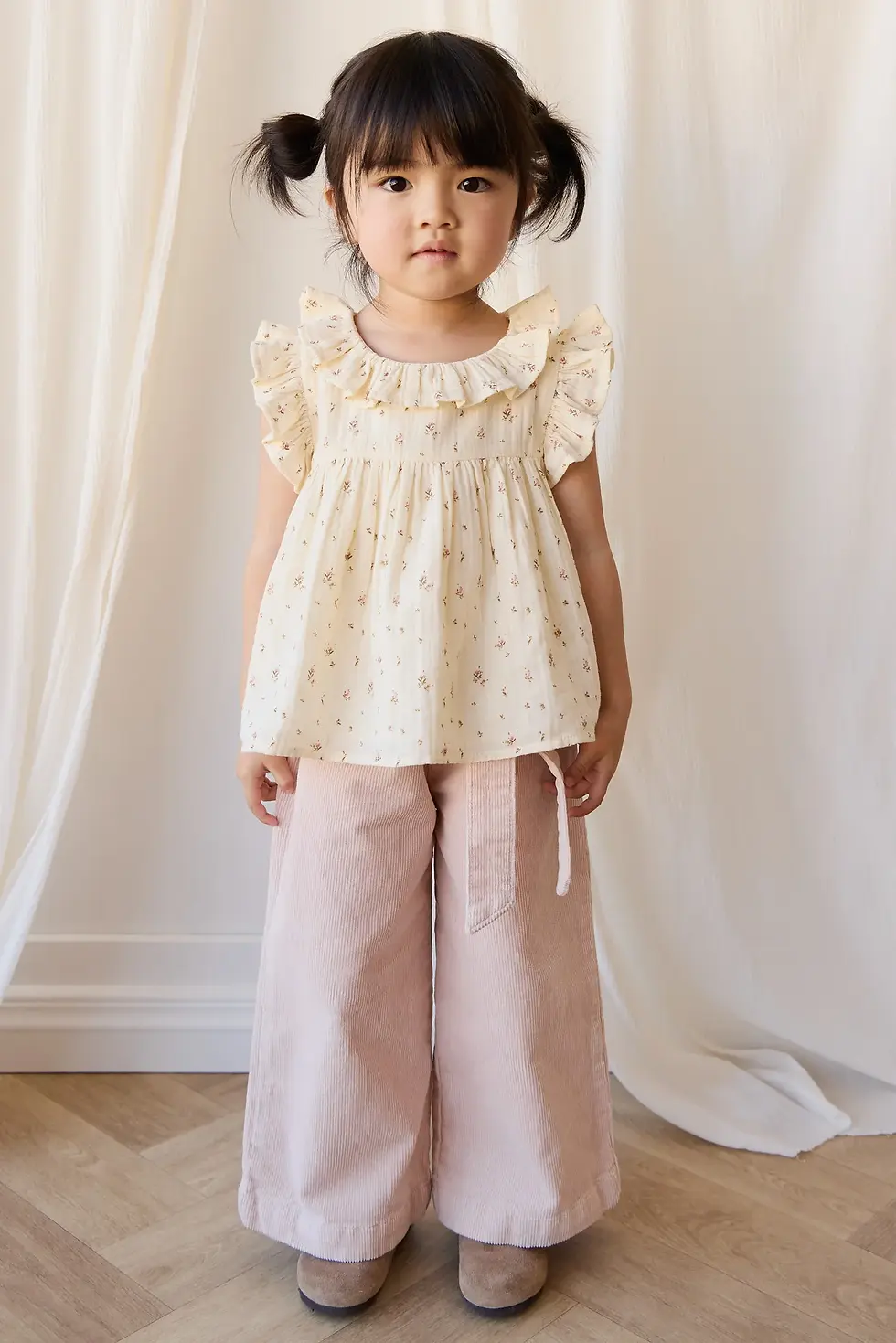 Thumbnail: Jamie Kay Organic Cotton Muslin Banks Blouse - Dina Antique Mellow Baby Store