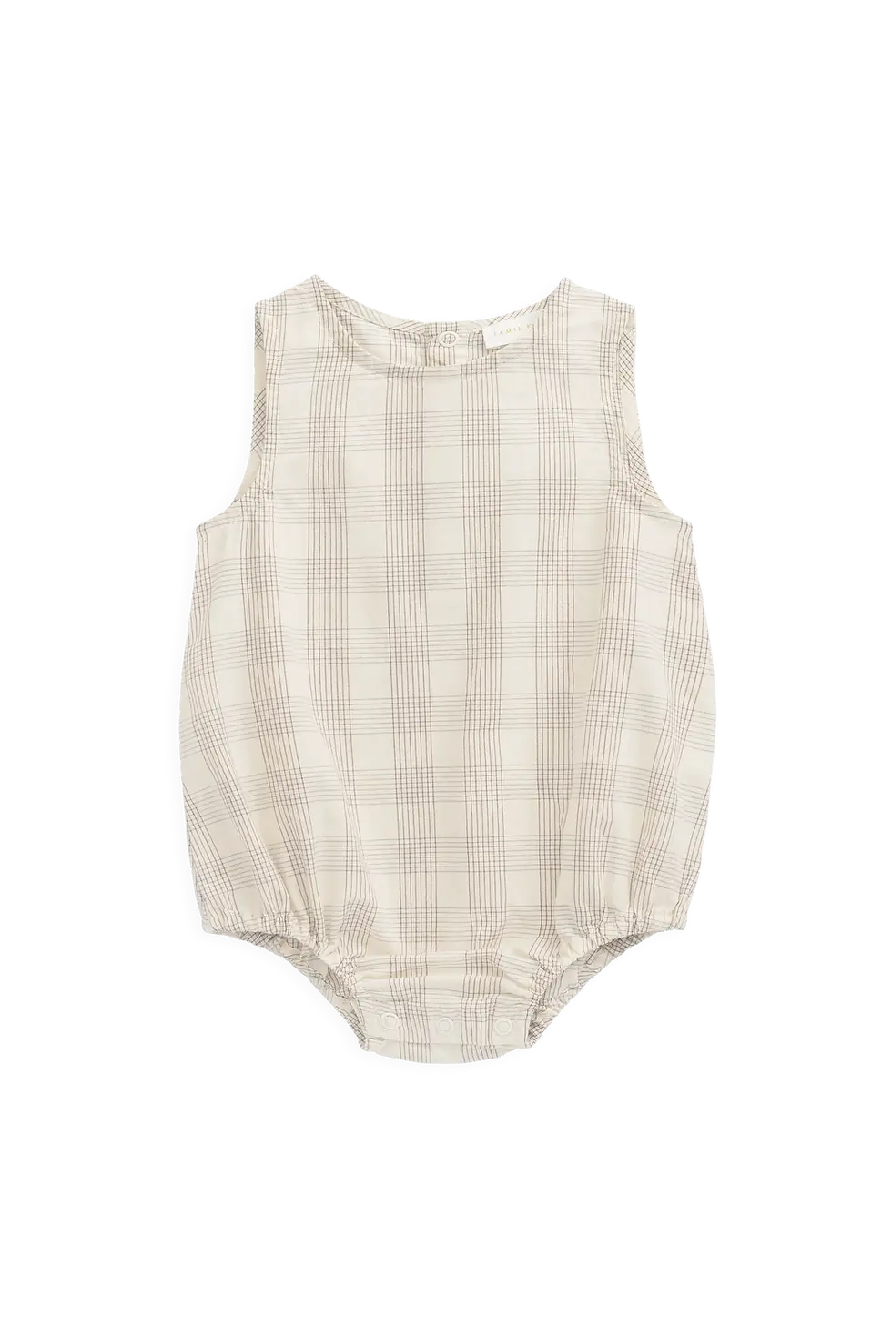 Jamie Kay Organic Cotton Bentley Playsuit - Joe Check Natural
