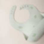 Mellow Silicone Bib - Lily of the Valley / Garden