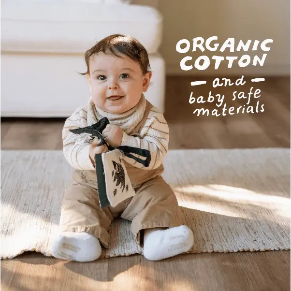 Thumbnail: Wee Gallery Crinkle Pages Stroller Toy - Ocean Mellow Baby Singapore Shop