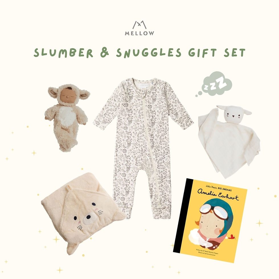 Mellow Slumber & Snuggles Baby Gift Set – Moonlit Dreams