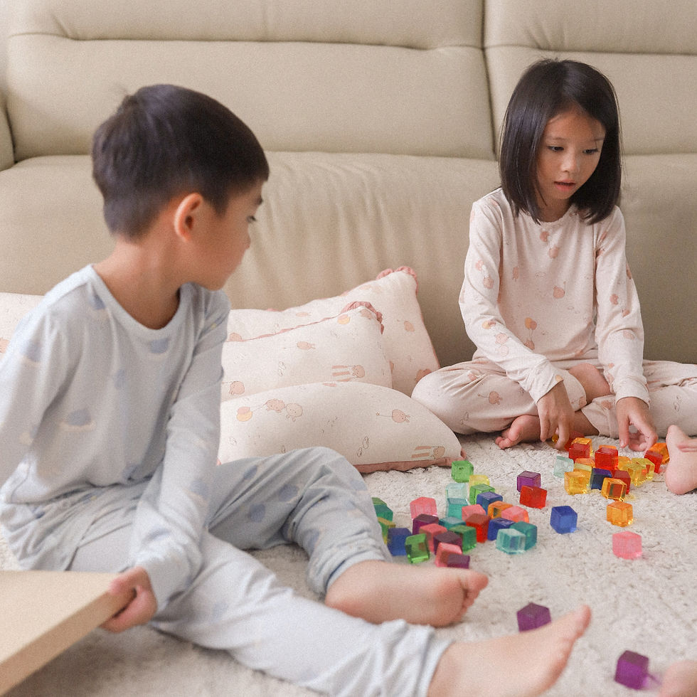 Thumbnail: Mellow Cloud Soft Children Pyjamas - Dragon Dreams
