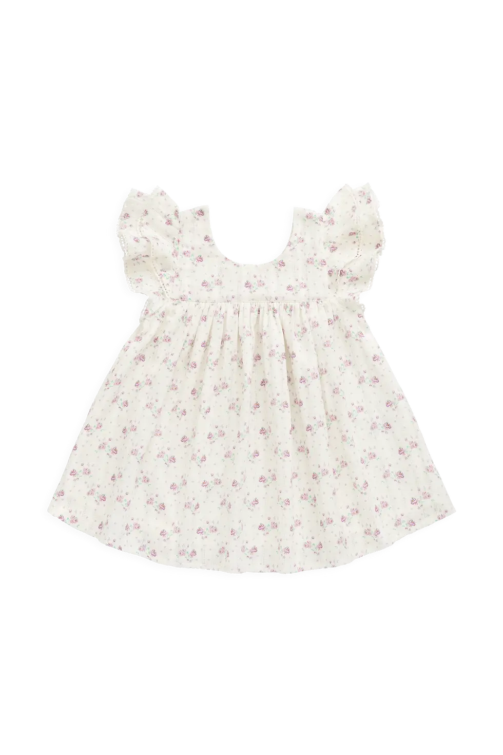 Jamie Kay Organic Cotton Caroline Dress - Molly Lilac Mellow Singapore Children baby shop