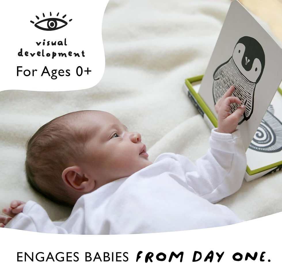 Thumbnail: Wee Gallery Art Cards for Baby - Black & White Animals Singapore Baby Essentials Shop Mellow