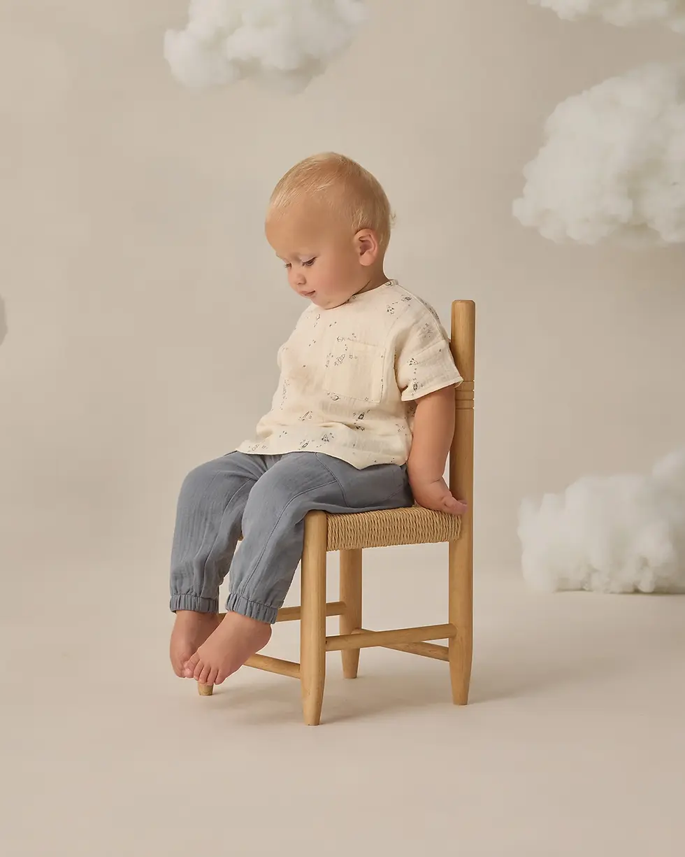 Thumbnail: Quincy Mae Luca Pant - Ocean Mellow Singapore Children Baby Shop