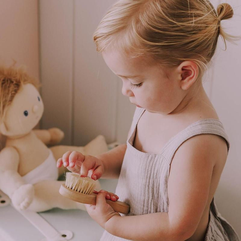 Thumbnail: Olli Ella Dinkum Doll Pinewood Brush Singapore