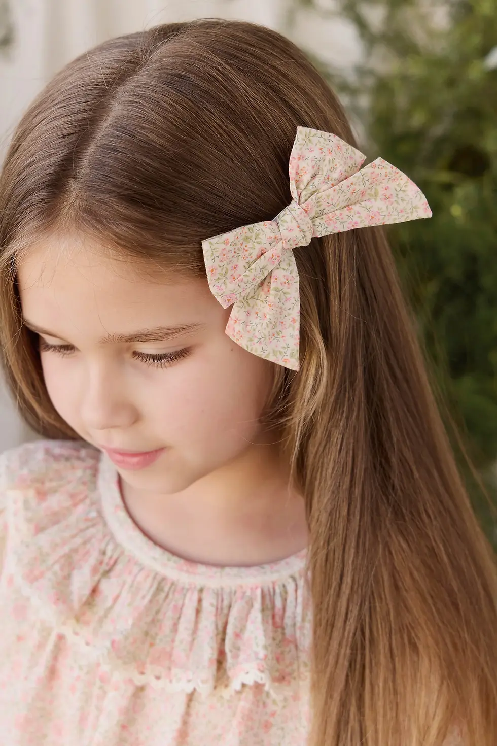 Jamie Kay Dovie Bow - Flora Pink
