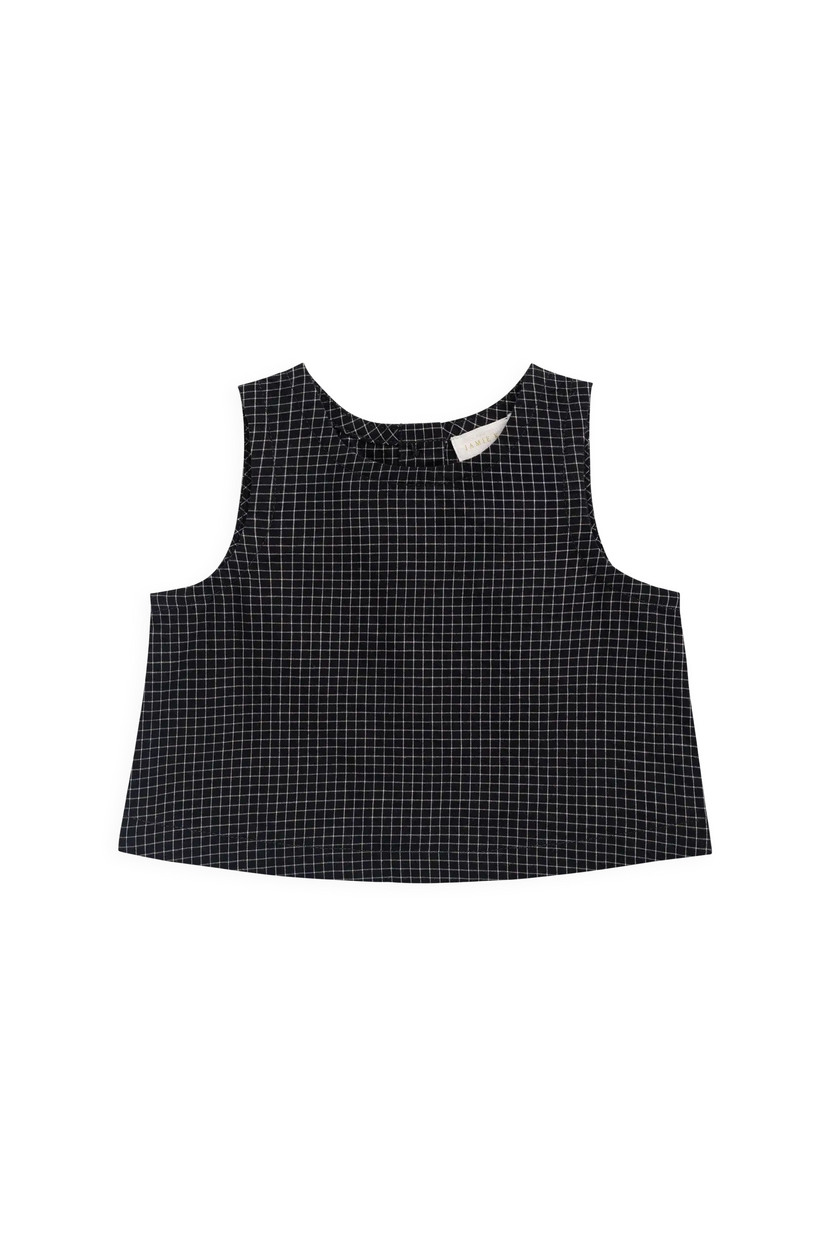 Jamie Kay Organic Cotton Winslow Top - Eclipse Grid