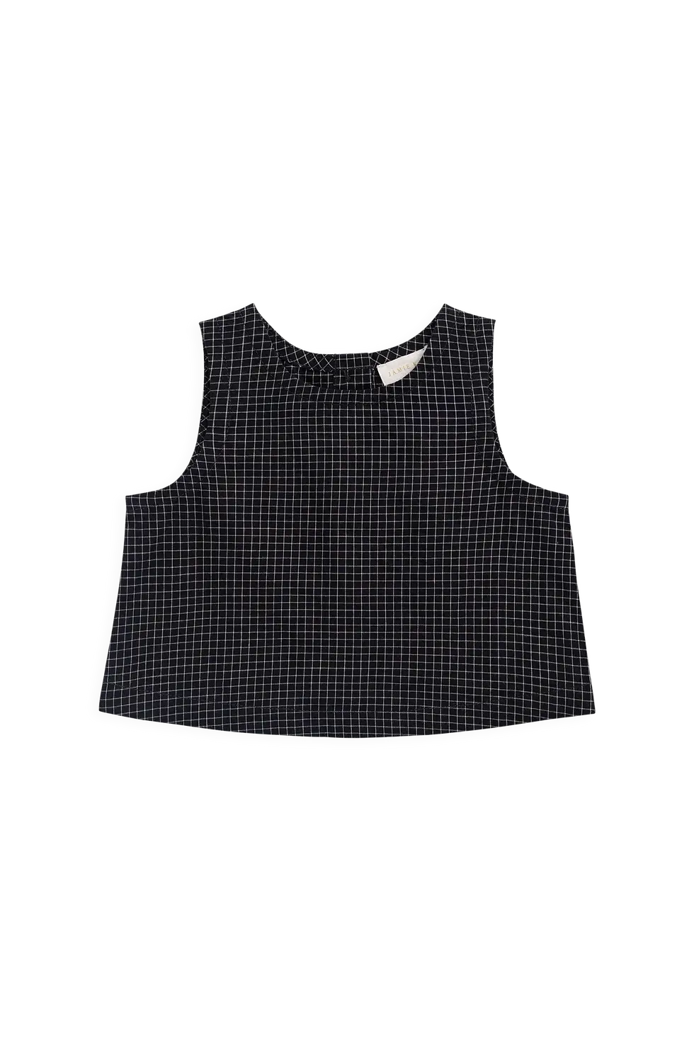 Jamie Kay Organic Cotton Winslow Top - Eclipse Grid