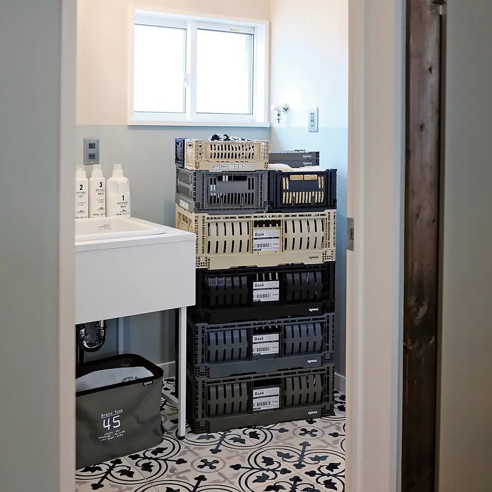 Thumbnail: Slower Folding Container Bask - XL