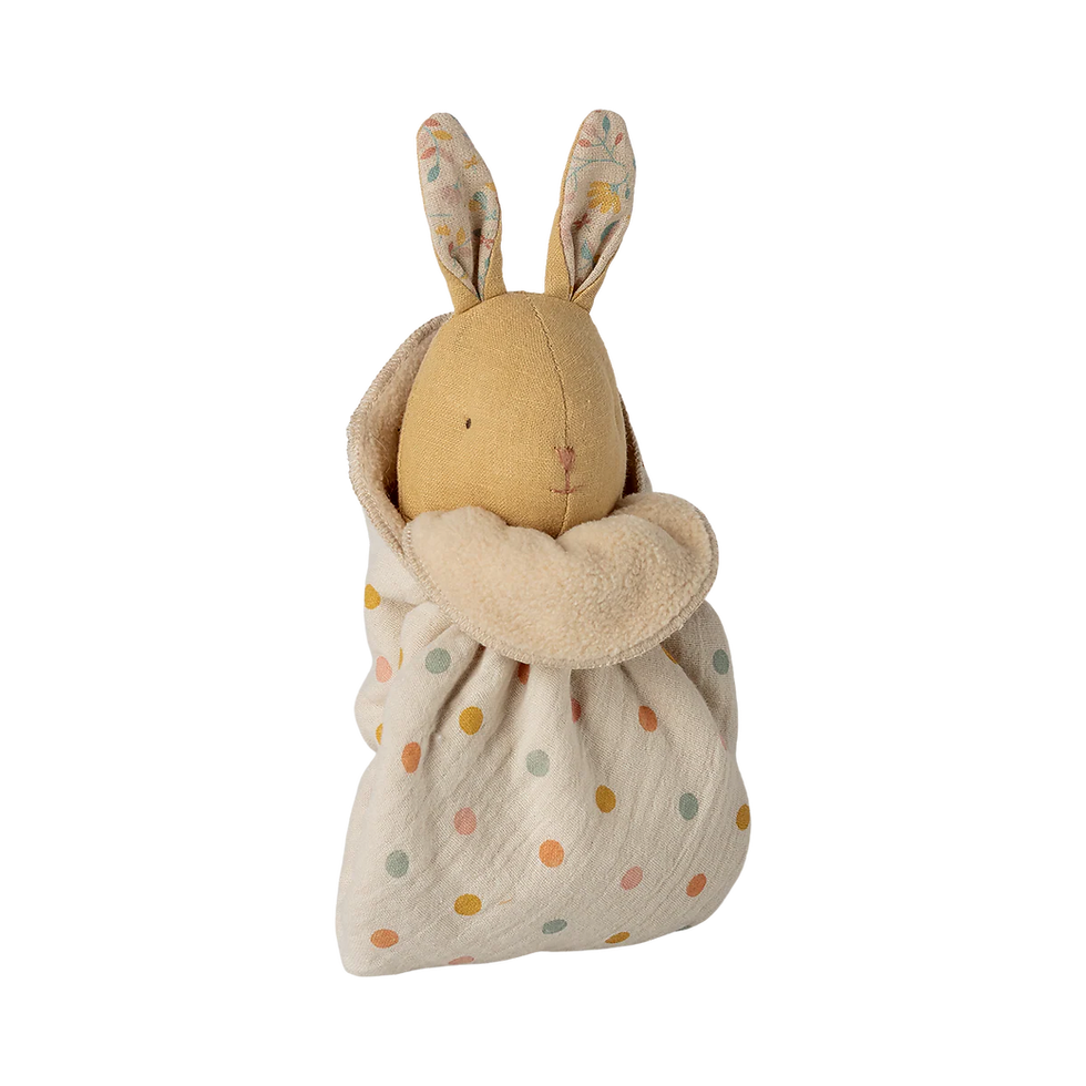 Maileg Lullaby friends, Bunny, Mini - Cream yellow Mellow Baby Store