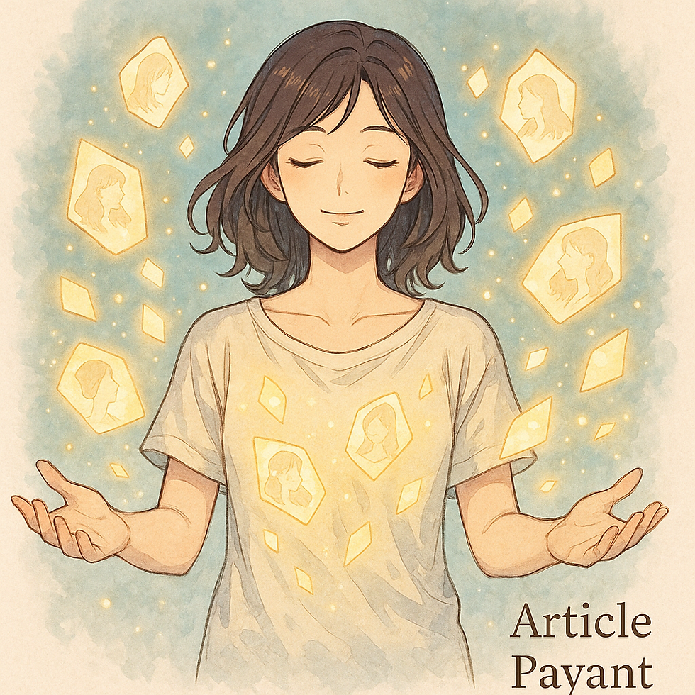 Et si chaque fragment de ton histoire portait en lui une lumière oubliée ?