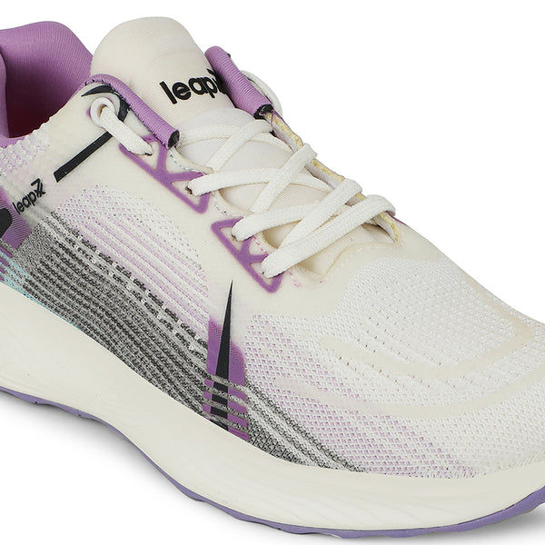 Thumbnail: Leap7x Purple Sports Running Shoes For Women STELLA By Liberty