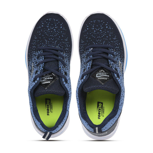 Thumbnail: Force10 Sports Lace up Shoes For Women (Navy Blue) NIARA-20 By Liberty