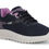 Thumbnail: Force 10 Sports Navy Blue Walking Shoes For Women OSLO-20E By Liberty