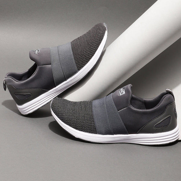 Thumbnail: Force 10 Women's Grey Sports Non Lacing (MARTIE-11)
