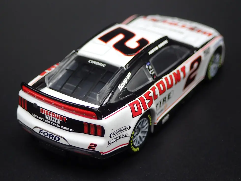 Thumbnail: 2025 FORD MUSTANG #2 AUSTIN CINDRIC DISCOUNT TIRE NASCAR 1:64 SCALE DIECAST CAR